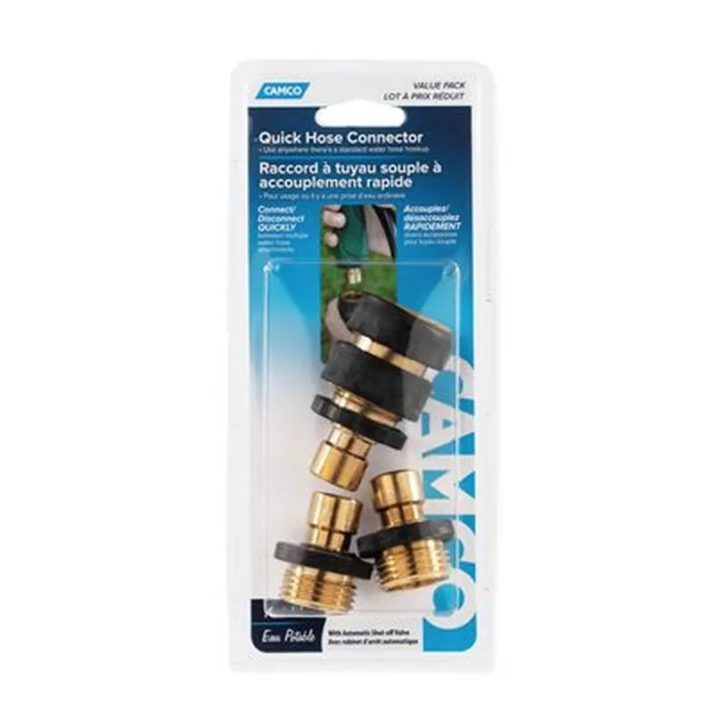 QUICK HOSE CONNECTOR 3 PK